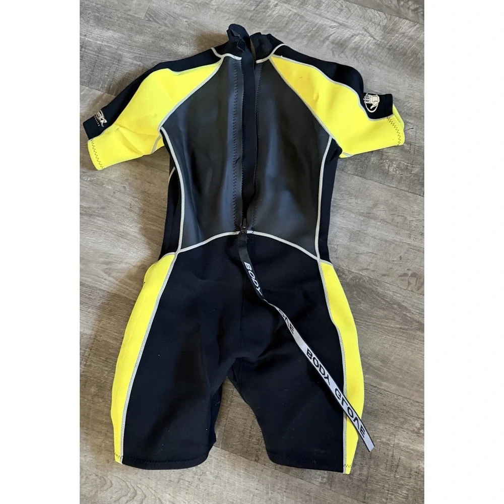 Body Glove WETSUIT Surf Swim Snorkel Jet Ski Black/Yellow Women's 11 - Picture 3 of 4